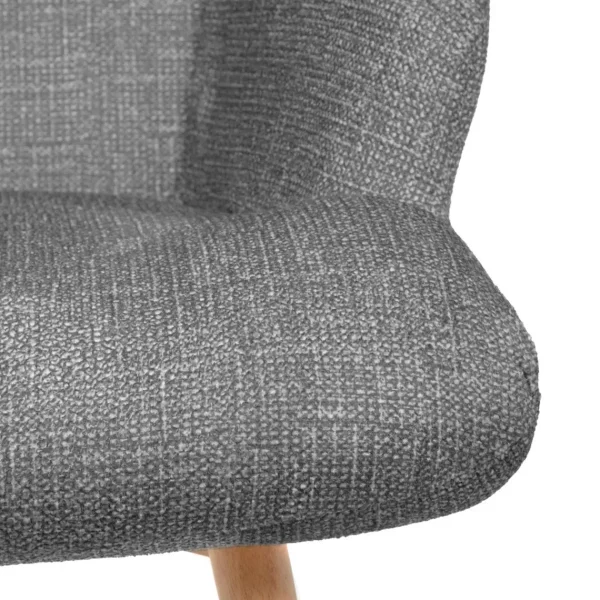 Fashion Fotel Moss Pop W Tkaninie Szary 72X73X96Cm Fotele