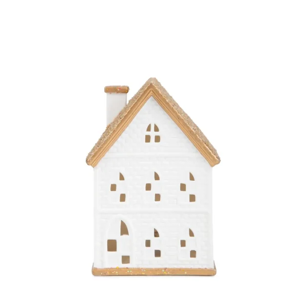 Fashion Lampion Coro Z Brokatowym Dachem 6,8X6,5X10 Cm Lampiony I Latarnie