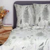 Flash Sale Pościel Milie Z Mikrofibry Zielolna W Liscie Paproci 160X200 Cm Pościel Z Mikrofibry