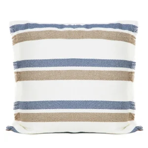 Discount Poszewka Nobres Niebieska W Paski 45X45 Cm Poduszki Na Krzeslo